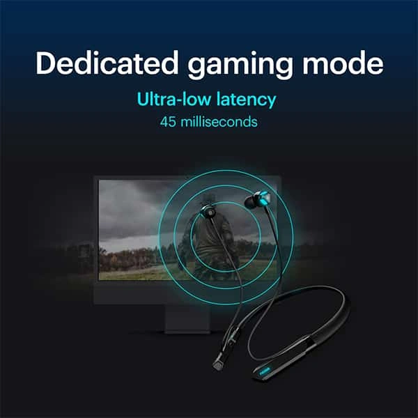 Noise Combat ENC with Dual mic Bluetooth Neckband