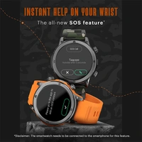Noise Endeavour Rugged Design 1.46 AMOLED Display Smart Watch - Fiery Orange - Fiery Orange