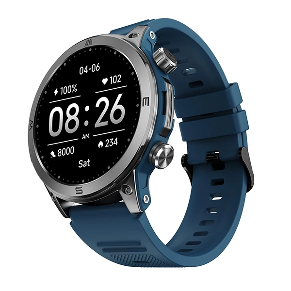Noise Endeavour Rugged Design 1.46 AMOLED Display Smart Watch - Teal Blue - Teal Blue