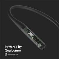 Noise Flair Bluetooth Neckband Earphone - Carbon Black - Carbon Black