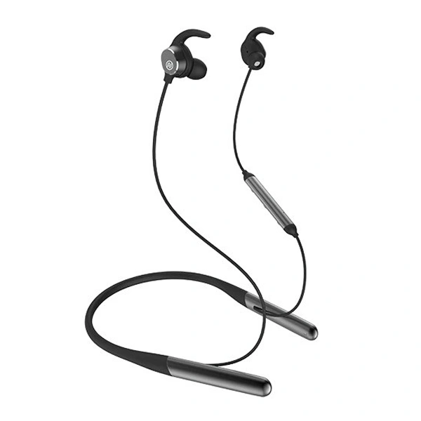 Noise Flair XL Bluetooth Wireless Neckband - Jet Black - Jet Black