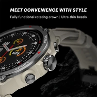 Noise Force Rugged & Sporty Bluetooth Calling Smart Watch - Misty Grey - Misty Grey