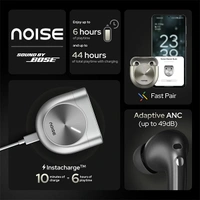 Noise Master Buds In Ear Bluetooth Earbuds - Titanium - Titanium
