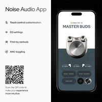 Noise Master Buds In Ear Bluetooth Earbuds - Titanium - Titanium