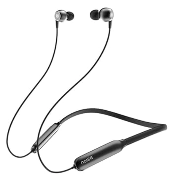 Noise Nerve Neckband with 25 Hours of Playtime - Green - Green