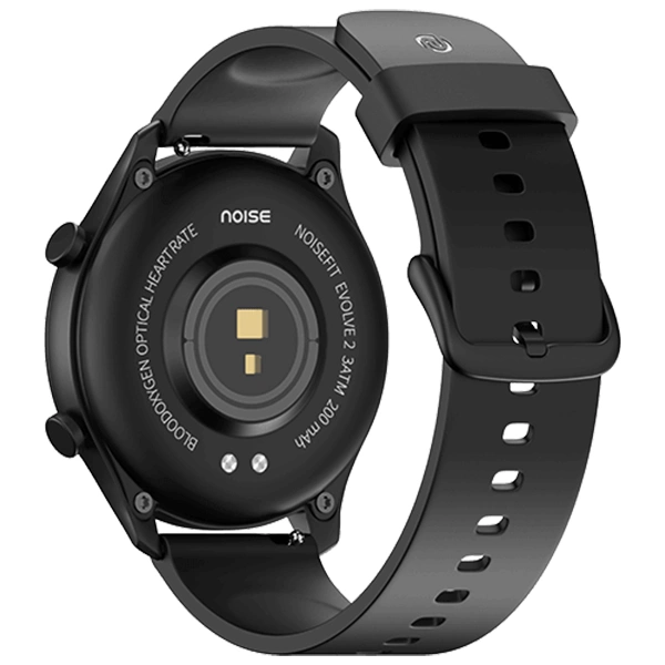 Noise NoiseFit Evolve 2 Smart Watch - Charcoal Black - Charcoal Black
