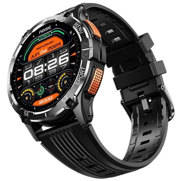 Noise NoiseFit Force Plus Smartwatch - Black - Black