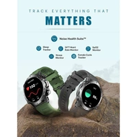 Noise NoiseFit Shield Smartwatch - Black - Black