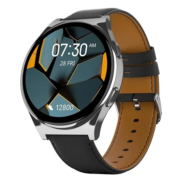 Noise Nova 1.46" AMOLED Display with in-Built Bluetooth Calling Smart Watch - Classic Black - Classic Black
