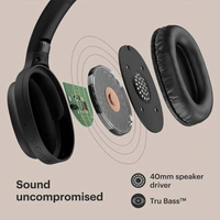 Noise One Wireless Bluetooth Headphone (Soft Black)