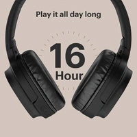 Noise One Wireless Bluetooth Headphone (Soft Black)
