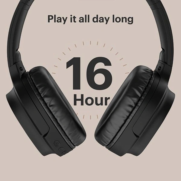 Noise One Wireless Bluetooth Headphone (Soft Black)