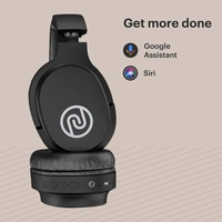 Noise One Wireless Bluetooth Headphone (Soft Black)