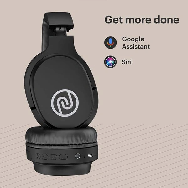 Noise One Wireless Bluetooth Headphone (Soft Black)