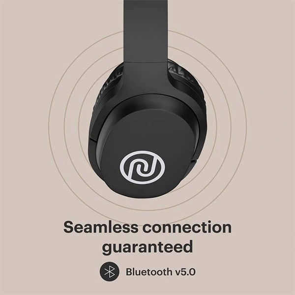 Noise One Wireless Bluetooth Headphone (Soft Black)