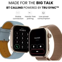 Noise Pro 5 1.85 AMOLED Always-on Display, DIY Watch face, SoS Technology, BT Calling Smartwatch
