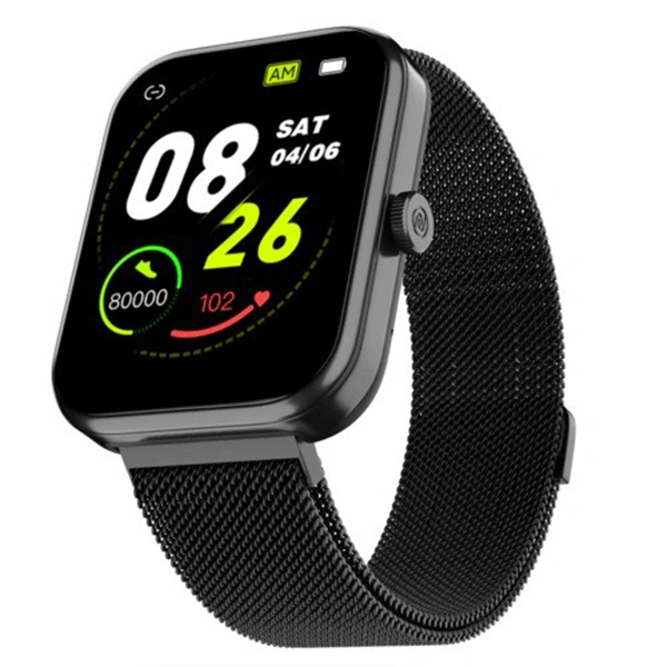 Noise Pulse 2 Max Bluetooth Calling Smart Watch - Jet Black - Jet Black