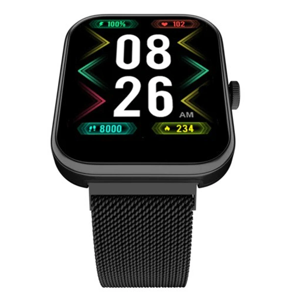 Noise Pulse 2 Max Bluetooth Calling Smart Watch - Jet Black - Jet Black