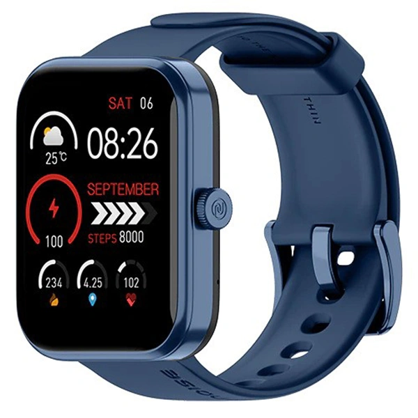 Noise Pulse 2 Max Bluetooth Calling Smart Watch - Midnight Blue - Midnight Blue