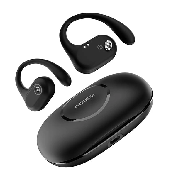 Noise Pure Pods Wireless Open Ear Earbuds - Power Black - Power Black