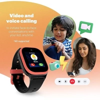 Noise Scout Kids Smartwatch with Assisted GPS Tracking - Black - Black