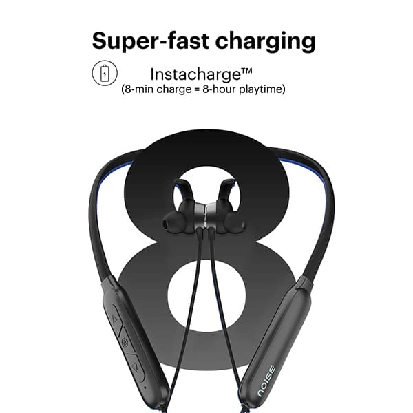 Noise Sense Bluetooth Neckband - Blue - Blue