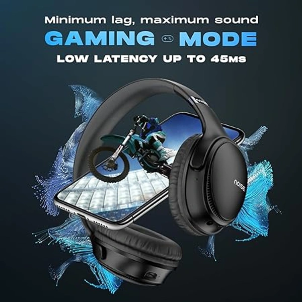 Noise Three Wireless Headphone with 70 Hours Playtime - Space Blue - Space Blue