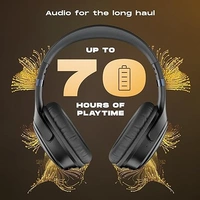 Noise Three Wireless Headphone with 70 Hours Playtime - Space Blue - Space Blue
