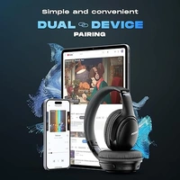 Noise Three Wireless Headphone with 70 Hours Playtime - Space Blue - Space Blue