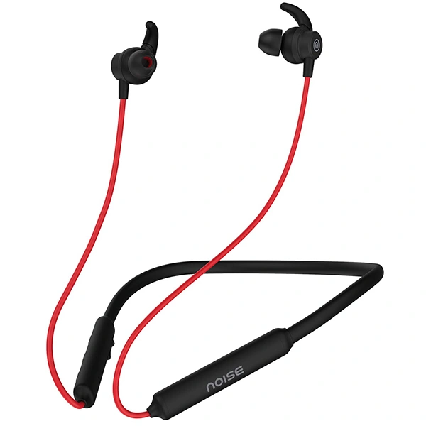 Noise Tune Active Pro Wireless in Ear Neckband - Hot Red - Hot Red