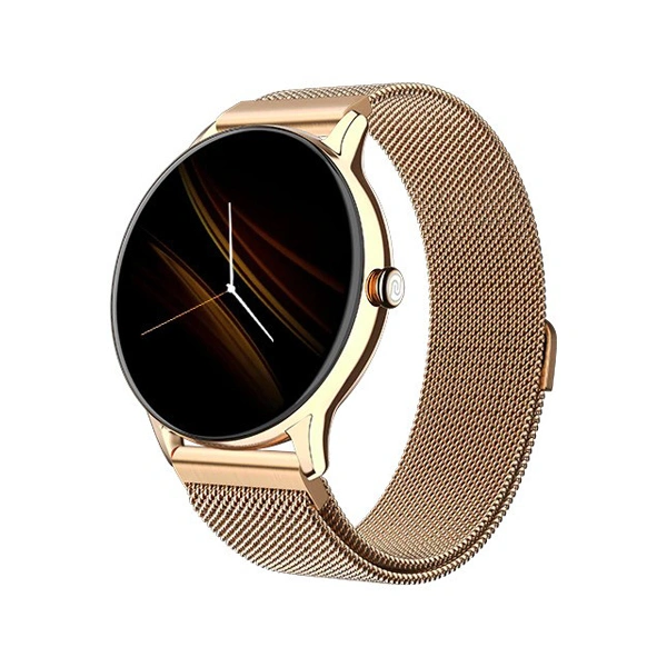 Noise Twist Go Bluetooth Calling Smart Watch - Gold Link - Gold Link