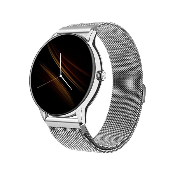 Noise Twist Go Bluetooth Calling Smart Watch - Silver Link - Silver Link