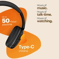 Noise Two Wireless On-Ear Headphones with 50 Hours Playtime - Calm White - Calm White