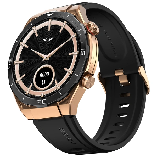 NoiseFit Active 2 BT Calling Smart Watch - Black Copper - Black Copper