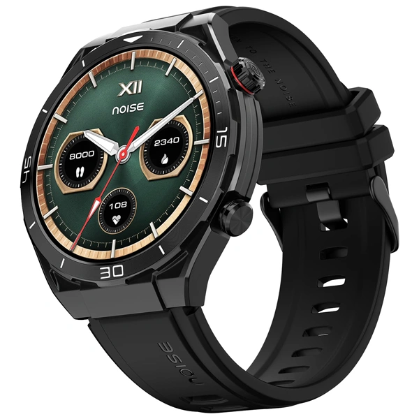 NoiseFit Active 2 BT Calling Smart Watch - Midnight Black - Midnight Black