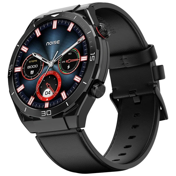 NoiseFit Active 2 BT Calling Smart Watch - Classic Black - Classic Black