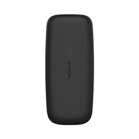 Nokia 105 Dual Sim Keypad Mobile Phone - Black - Black