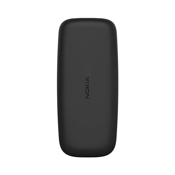 Nokia 105 Dual Sim Keypad Mobile Phone - Black - Black