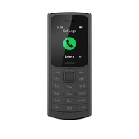 Nokia 110 4G Keypad Phone - Black - Black