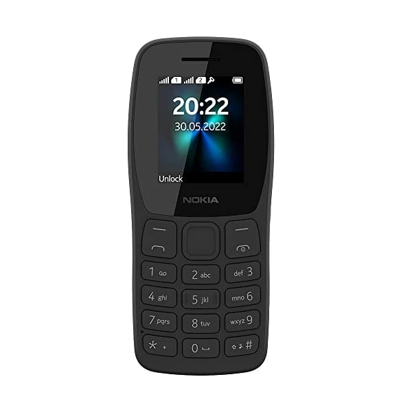 Nokia 110 Dual Sim Keypad Phone With Camera - Pink - Pink