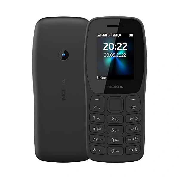 Nokia 110 Dual Sim Keypad Phone With Camera - Pink - Pink