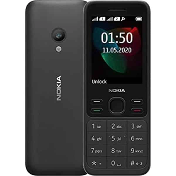 Nokia 150 Dual Sim Keypad Phone - Black - Black