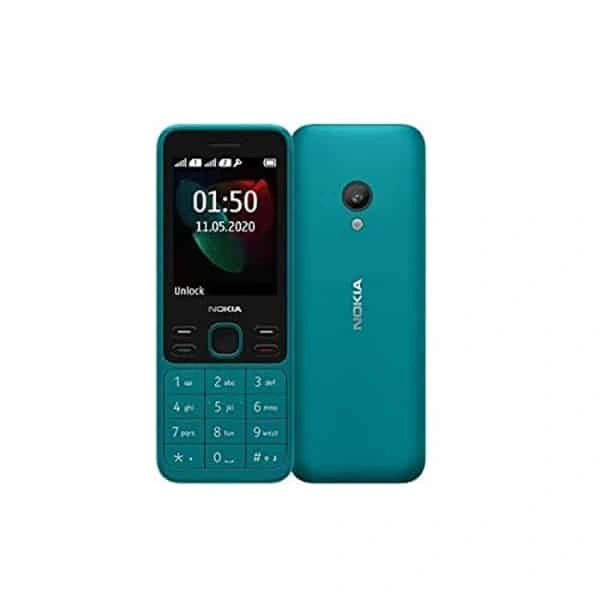Nokia 150 Dual Sim Keypad Phone - Cyan - Cyan