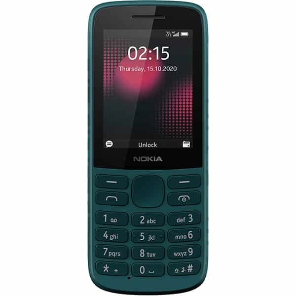Nokia 215 4G - Cyan - Cyan