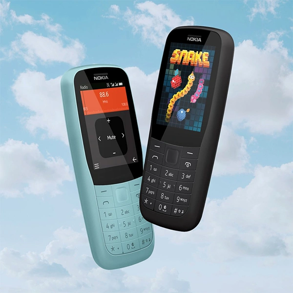 Nokia 220 4G Dual SIM Keypad Phone - Black - Black