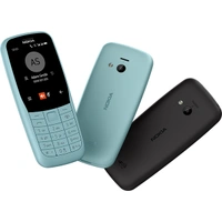 Nokia 220 4G Dual SIM Keypad Phone - Black - Black