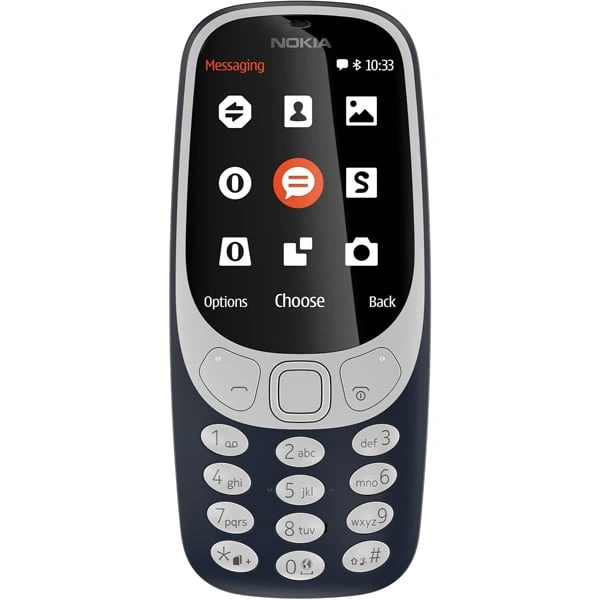 Nokia 3310 Dual SIM Feature Phone - Orange - Orange