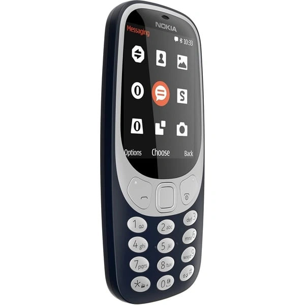 Nokia 3310 Dual SIM Feature Phone - Orange - Orange