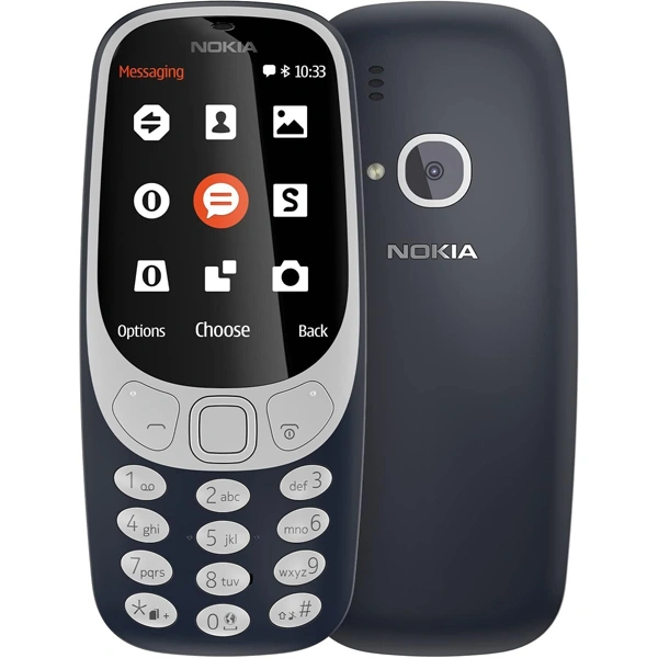 Nokia 3310 Dual SIM Feature Phone - Orange - Orange