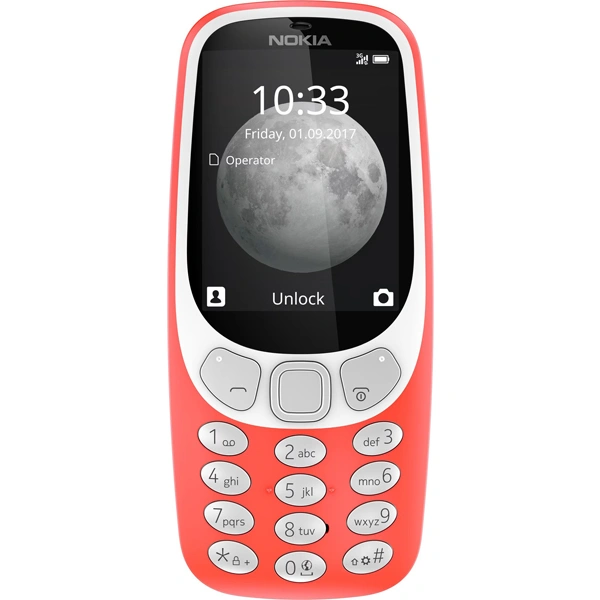 Nokia 3310 Dual SIM Feature Phone - Orange - Orange